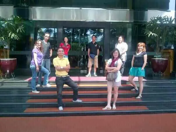 Bandung tour and car rental customers enjoying a group trip with MPV Holiday