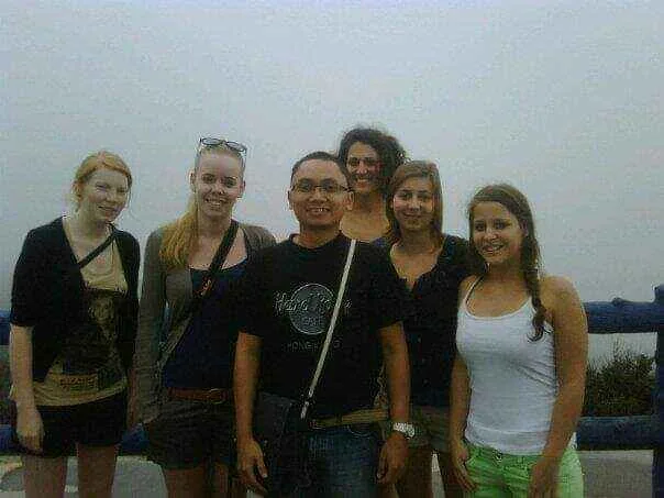 Bandung tour and car rental customers enjoying a group trip with MPV Holiday